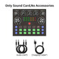 V8S Live Sound Card Bundle | Podcast & Music Recording Set with Microphone for DJs and Live Streaming