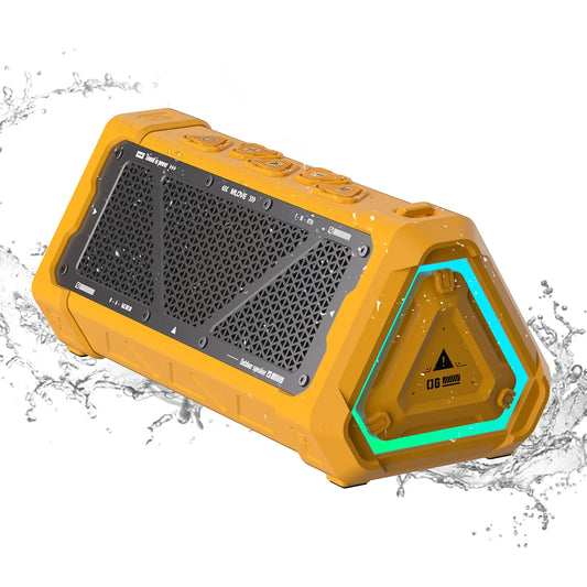 MLOVE P3 Outdoor Bluetooth Speaker | 40W Stereo Sound, IPX7 Waterproof, RGB Lights & Micro SD Support