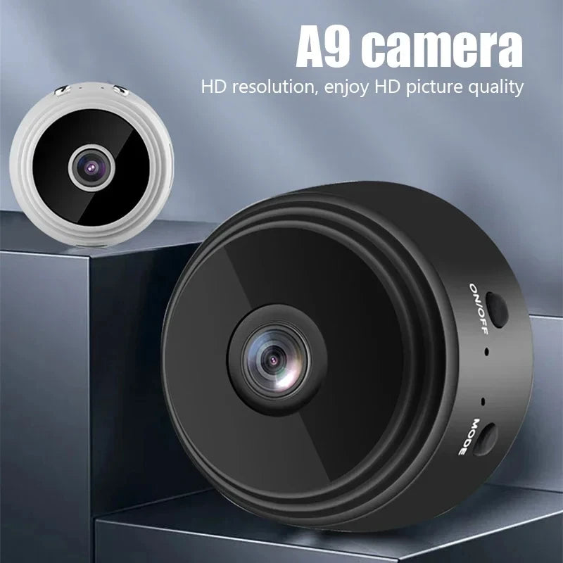 A9 WiFi Mini Camera | Wireless Smart Home Security Camera for Infants, Pets & Home Monitoring
