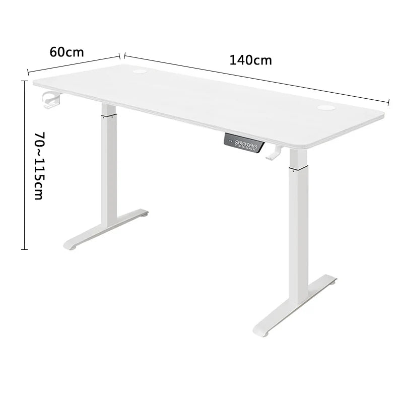 Height Adjustable Electric Desk | Motorized Sit-Stand Desk for Home & Office, Gaming & Workstation
