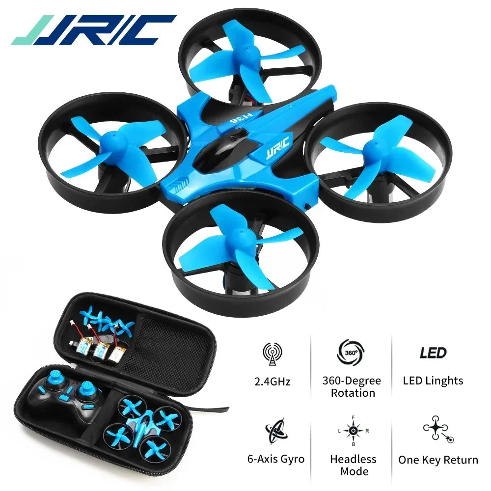 JJRC H36 Mini RC Drone | 4CH 6-Axis Quadcopter with Headless Mode & 360° Flip for Kids