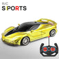 1/18 RC Car with LED Lights | High-Speed 2.4G Remote Control Sports Car for Kids