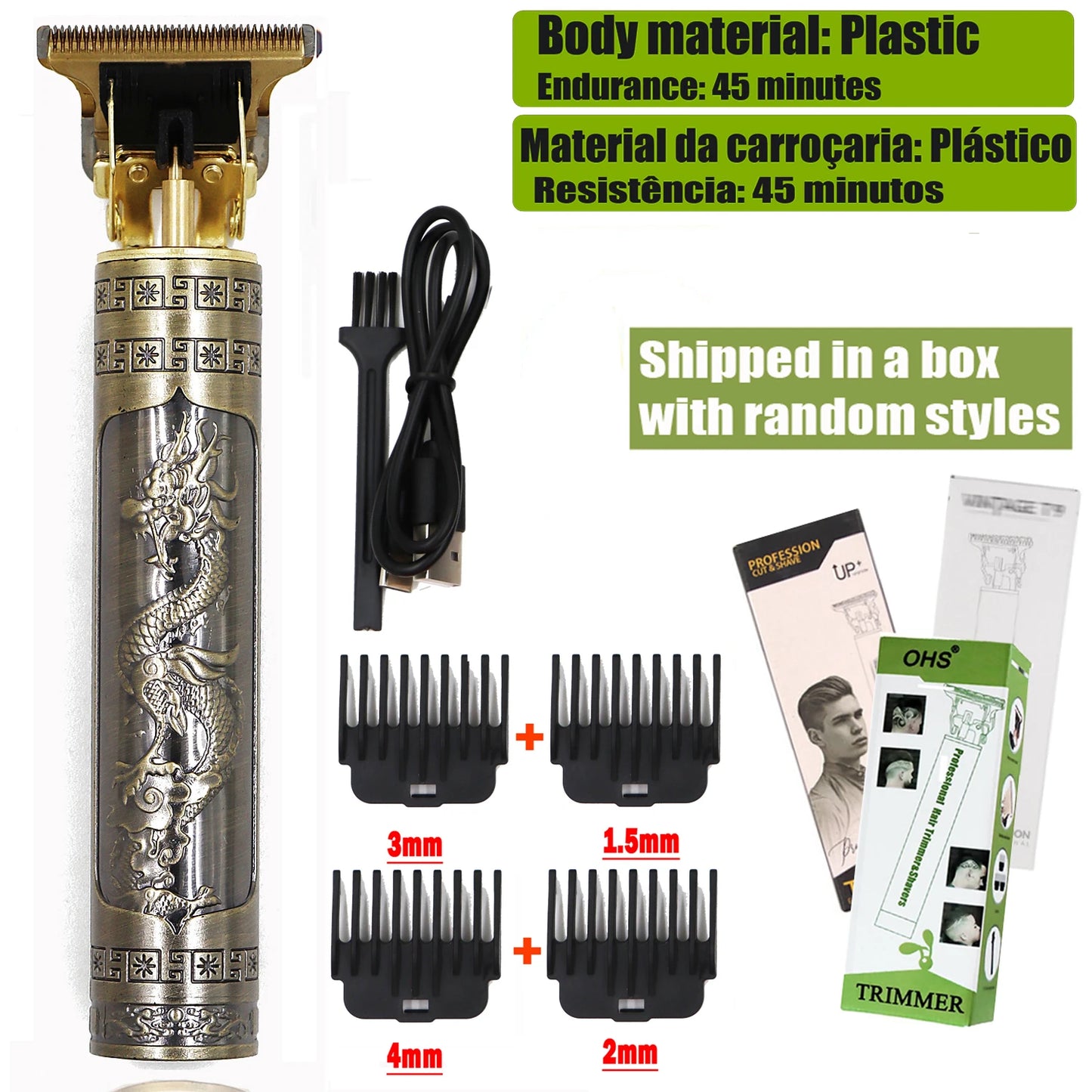 T9 Electric Hair Clipper | Professional Beard & Body Trimmer for Men