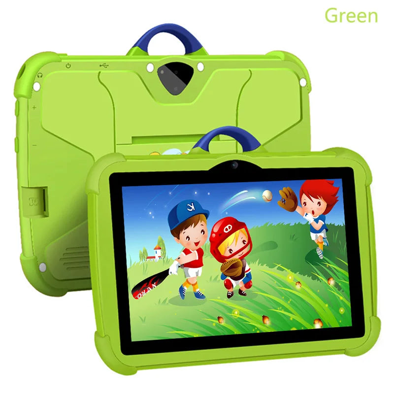 7-Inch Kids Tablet | Cartoon Pattern, 4GB RAM, 64GB ROM, Android Educational & Learning Games