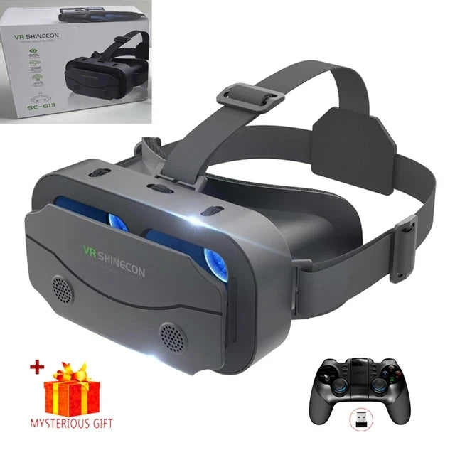 VR Glasses Virtual Reality Headset | 3D Lenses Smart Goggles for Smartphones