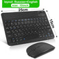 Bluetooth Wireless Keyboard & Mouse Combo | Multi-Language for iOS, Android & Windows Tablets