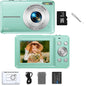 Digital Camera for Kids | 44MP Compact Camcorder with 16x Zoom & 1080P HD Video – Beginner Photography Camera
