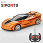 1/18 RC Car with LED Lights | High-Speed 2.4G Remote Control Sports Car for Kids