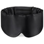 100% Mulberry Silk Sleeping Mask | Soft Padded Eye Mask for Light Blocking & Travel Sleep Aid