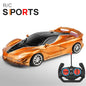 1/18 RC Car with LED Lights | High-Speed 2.4G Remote Control Sports Car for Kids