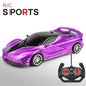 1/18 RC Car with LED Lights | High-Speed 2.4G Remote Control Sports Car for Kids