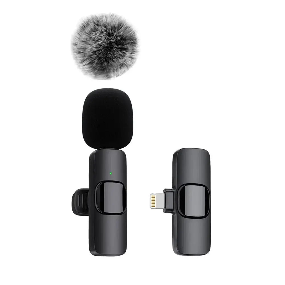 NEW Wireless Lavalier Microphone | Mini Portable Mic for iPhone, Android, and Laptop – Ideal for Live Streaming, Video, and Gaming