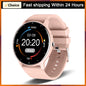 LIGE 2025 Smartwatch | Fitness & Heart Rate Monitor Waterproof Watch for Men & Women, iOS & Android