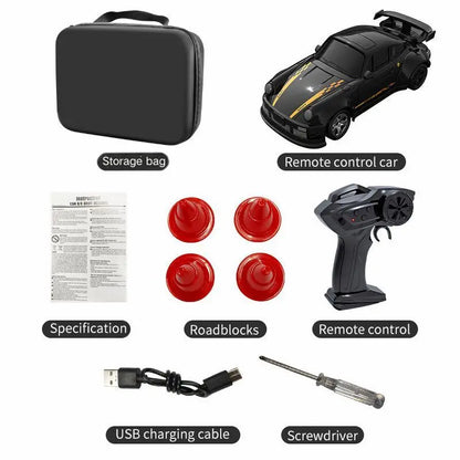 KF20 1:64 Drift RC Car | 4-Wheel Remote-Controlled Racing Toy for Boys