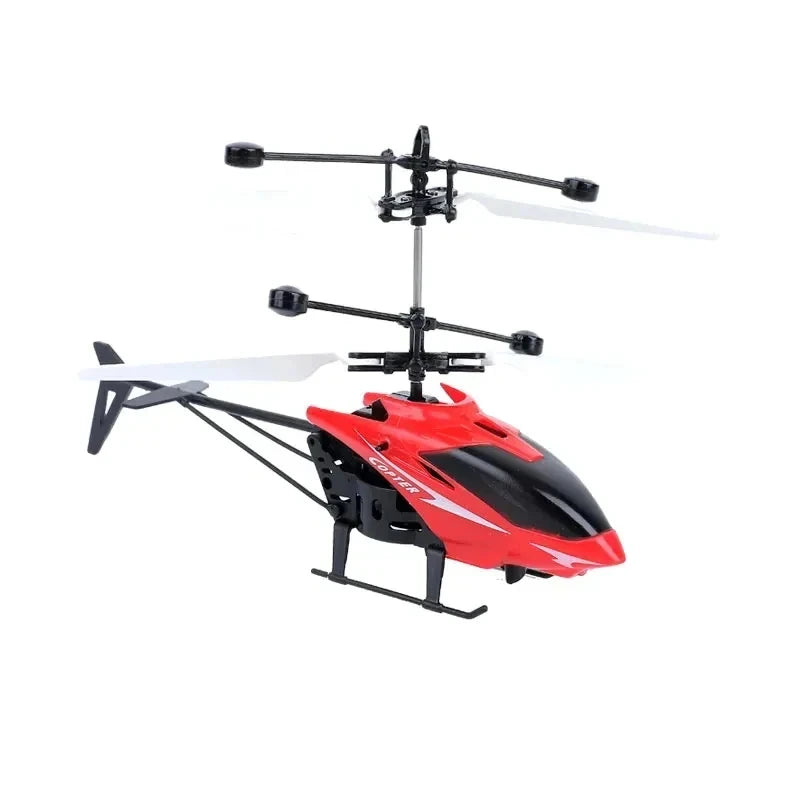 Rechargeable Mini RC Drone | Safe, Fall-Resistant Helicopter Toy for Kids (No Remote Included)