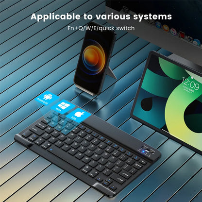 Bluetooth Wireless Keyboard & Mouse Combo | Multi-Language for iOS, Android & Windows Tablets