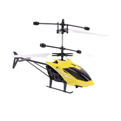 Rechargeable Mini RC Drone | Safe, Fall-Resistant Helicopter Toy for Kids (No Remote Included)