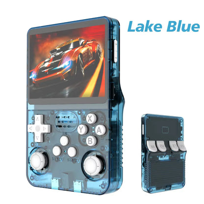 R36S 128GB Retro Handheld Game Console | 3.5" IPS Screen Portable Pocket Video Player for Kids