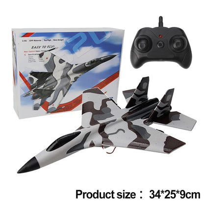 RC Foam Aircraft SU-35 Plane | 2.4G Remote Control Glider Fighter for Kids
