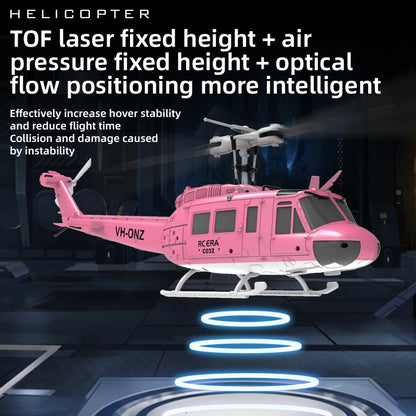 C032 RC Helicopter | 2.4G 6-Axis Gyro, Altitude Hold & Brushless Remote Control Drone for Kids & Adults