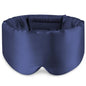 100% Mulberry Silk Sleeping Mask | Soft Padded Eye Mask for Light Blocking & Travel Sleep Aid