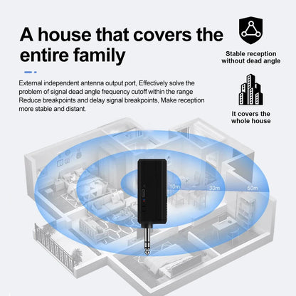 Dual Channel Wireless Microphone System | VHF Handheld Mic Set for Karaoke, Church, and Events