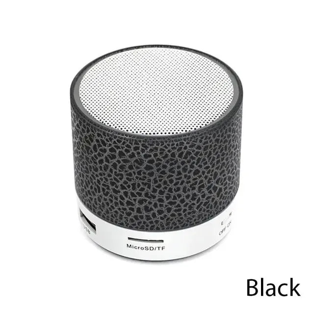 Bluetooth Mini Speaker | Portable Wireless LED Subwoofer with TF Card & USB Support