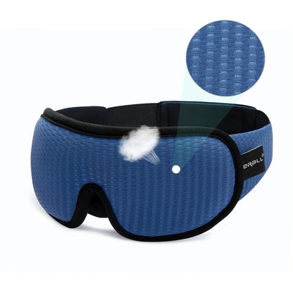 3D Sleeping Mask | Soft Padded Eye Shade & Sleep Mask for Complete Light Blockout