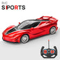 1/18 RC Car with LED Lights | High-Speed 2.4G Remote Control Sports Car for Kids