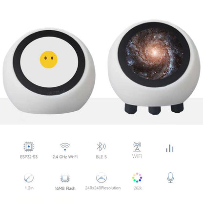 Smart Desktop Assistant Robot | Mini Tabletop LCD Display Robot for Home & Office