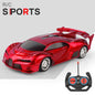 1/18 RC Car with LED Lights | High-Speed 2.4G Remote Control Sports Car for Kids