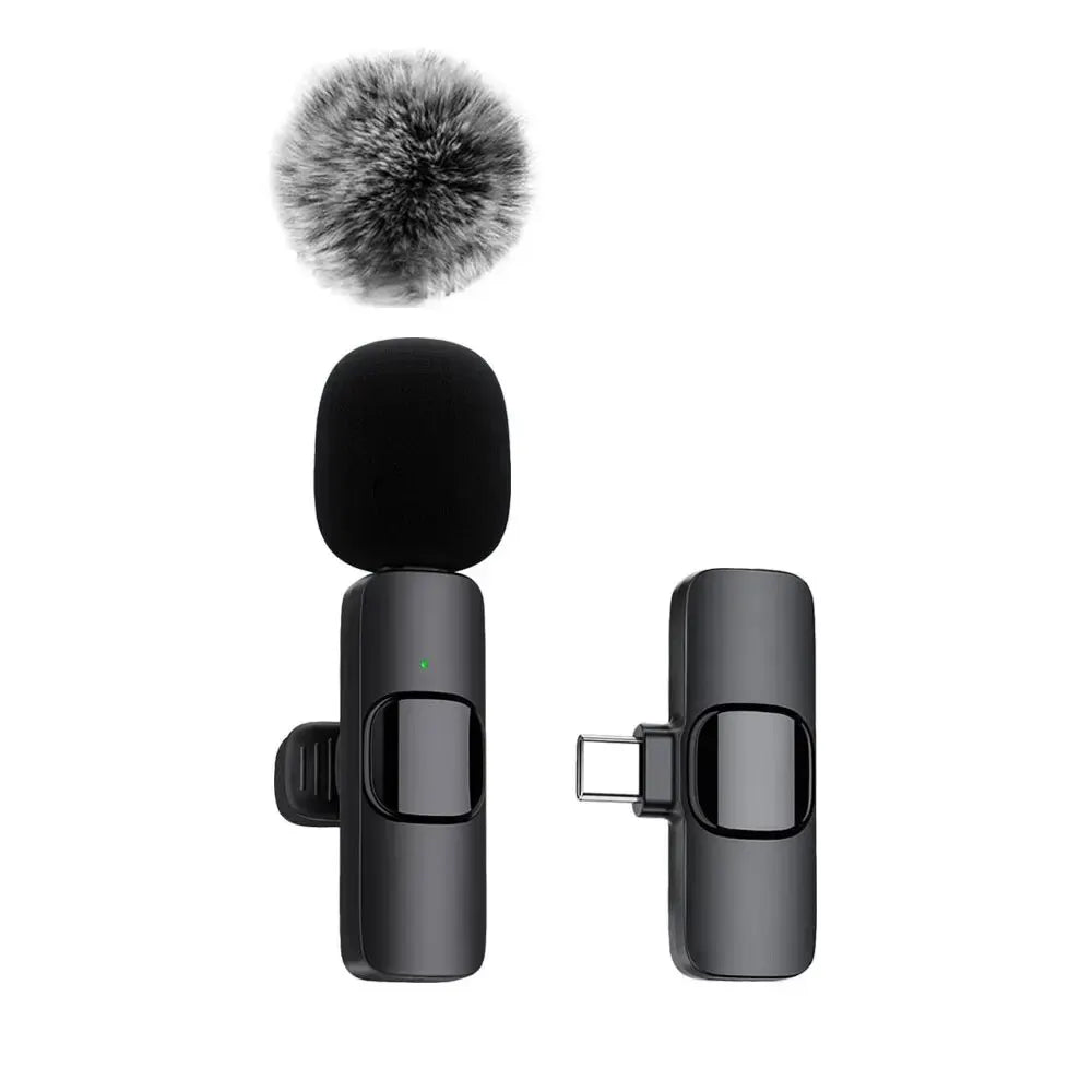 NEW Wireless Lavalier Microphone | Mini Portable Mic for iPhone, Android, and Laptop – Ideal for Live Streaming, Video, and Gaming