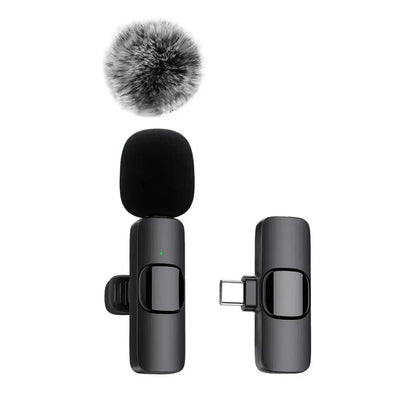 NEW Wireless Lavalier Microphone | Mini Portable Mic for iPhone, Android, and Laptop – Ideal for Live Streaming, Video, and Gaming