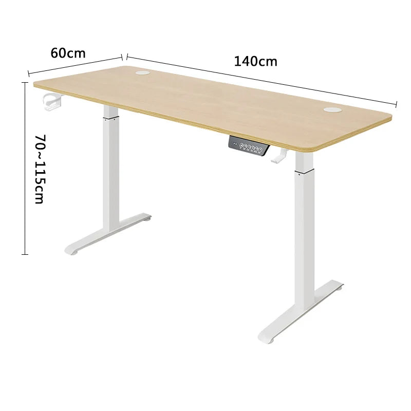 Height Adjustable Electric Desk | Motorized Sit-Stand Desk for Home & Office, Gaming & Workstation