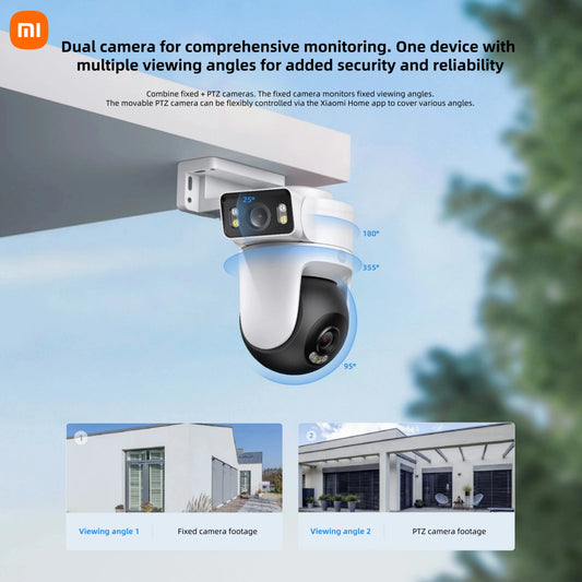 CW500 Smart Outdoor Security Camera | Dual Lens, AI Detection & Full-Color Night Vision