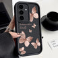 Gold Butterfly Soft TPU Case | Protective Phone Cover for Samsung Galaxy A & S Series 5G