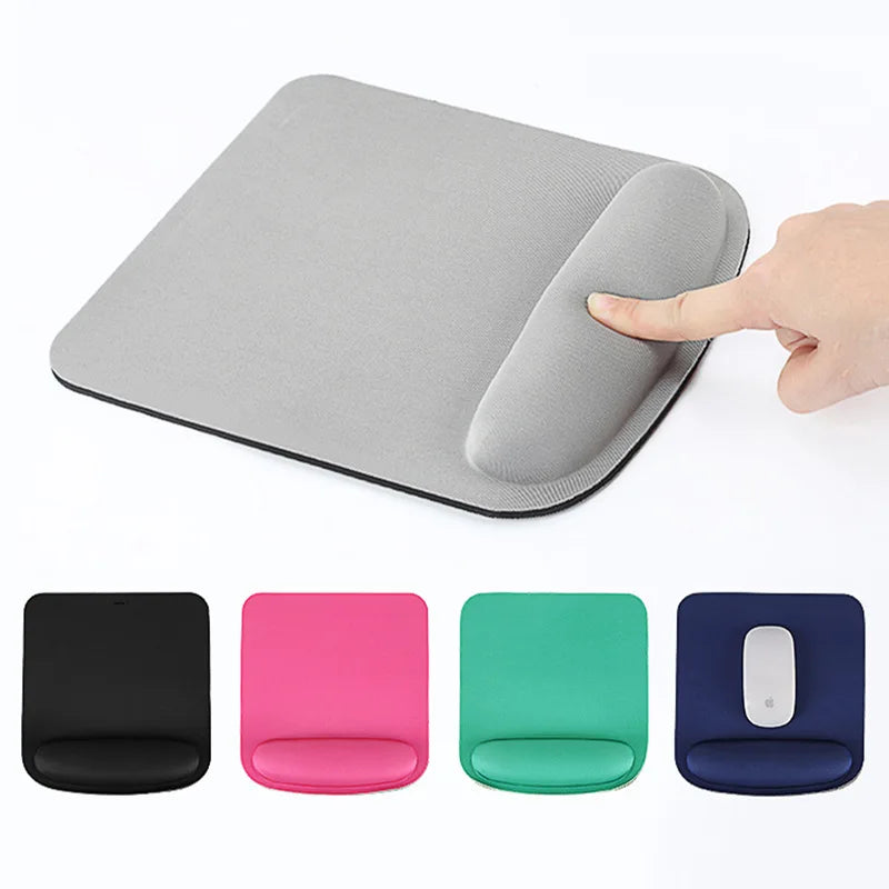 Ergonomic EVA Mouse Pad | Computer Game & Office Wrist Support, Solid Color Comfortable Mouse Mat