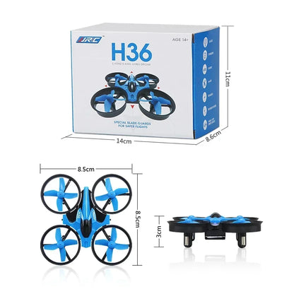 JJRC H36 Mini RC Drone | 4CH 6-Axis Quadcopter with Headless Mode & 360° Flip for Kids