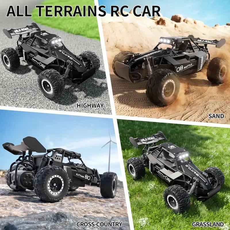 RC Off-Road Car 1:16 Scale | High-Speed 20KM/H 2WD Electric Monster Truck with 2.4G Remote