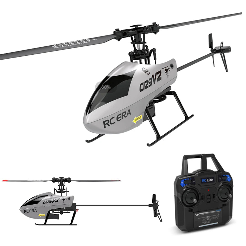 RC ERA C129V2 RTF Helicopter | 2.4GHz 6-Axis Gyroscope with 3D Flip Remote Control