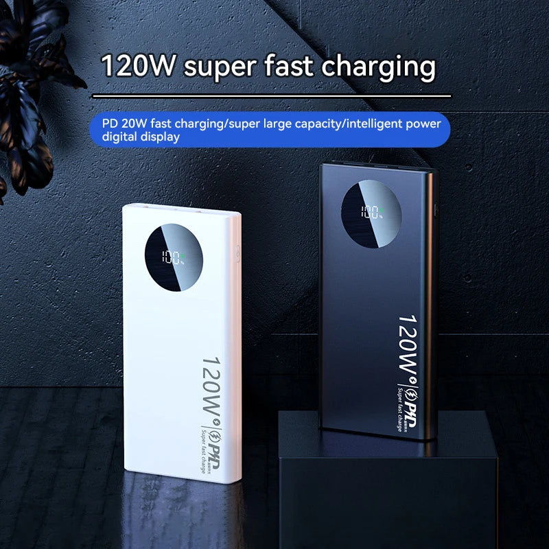 Xiaomi 120W High-Capacity 500,000mAh Power Bank | Fast Charging Portable Battery Charger for iPhone, Samsung & Huawei