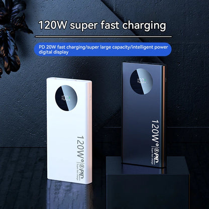 Xiaomi 120W High-Capacity 500,000mAh Power Bank | Fast Charging Portable Battery Charger for iPhone, Samsung & Huawei