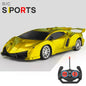 1/18 RC Car with LED Lights | High-Speed 2.4G Remote Control Sports Car for Kids