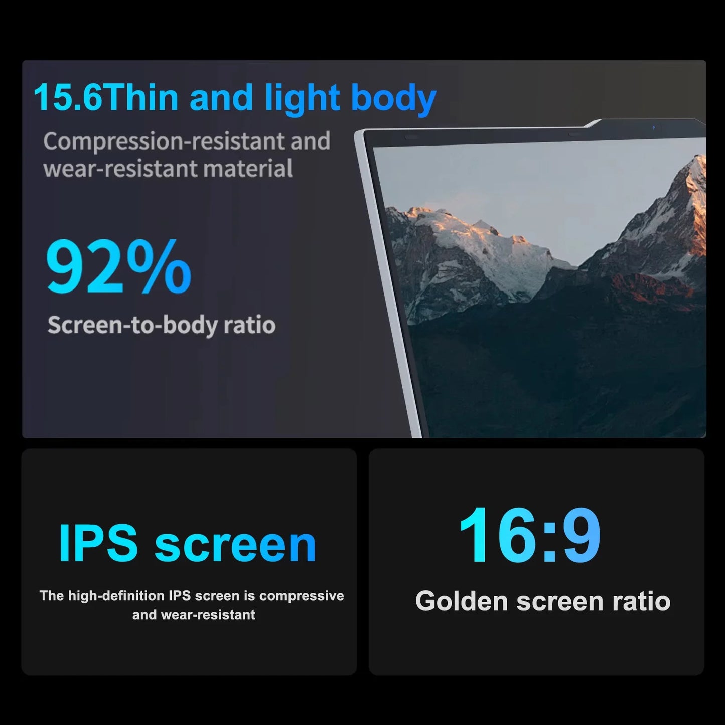 2025 Windows 11 Laptop | Intel Core i7, 16GB RAM, 1TB SSD, Gamer & Office Notebook with Fingerprint Unlock