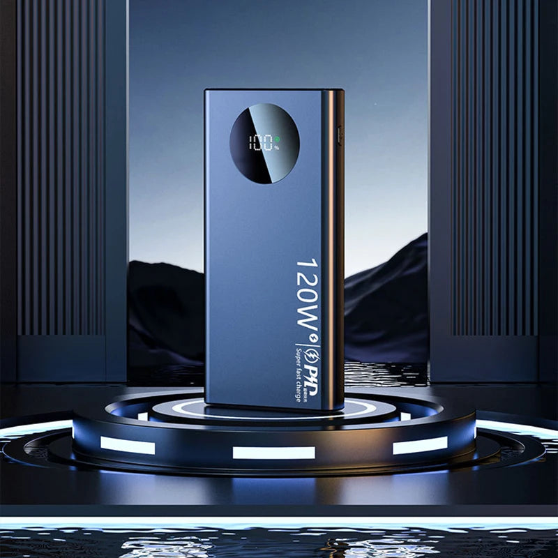 Xiaomi 120W High-Capacity 500,000mAh Power Bank | Fast Charging Portable Battery Charger for iPhone, Samsung & Huawei