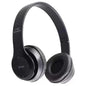P47 Bluetooth 5.1 Wireless Headphones | Stereo Over-Ear Headset with Black Technology Sound Enhancement