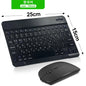 Bluetooth Wireless Keyboard & Mouse Combo | Multi-Language for iOS, Android & Windows Tablets