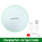 30W Wireless Charger Pad | Fast Charging Dock for iPhone 12–15, Samsung S22–S23, Xiaomi & Huawei