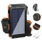 20000mAh Solar Power Bank | Portable Waterproof Charger with Dual USB & LED Flashlight for iPhone & Cell Phones