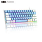 MageGee Mini 60% Gaming Keyboard | 61-Key RGB Backlit, Ergonomic & Waterproof Mechanical-Feel Keyboard